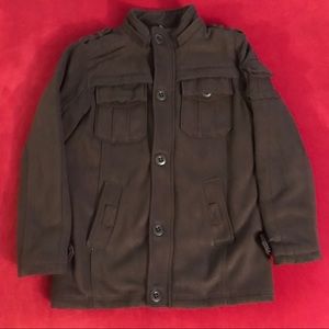 BKE Slim-Fit Jacket (Brown, size Medium)